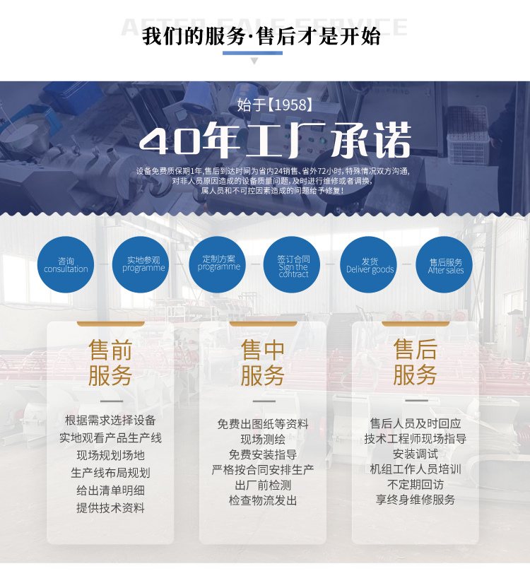 我们的售后服务